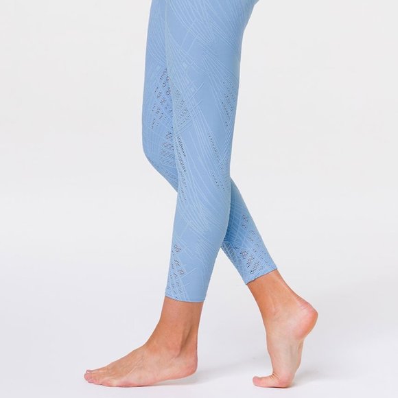 NWT ONZIe Blue  Selenite Midi Legging - Picture 3 of 14